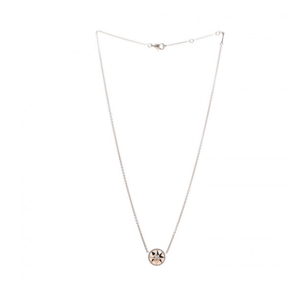 Dior Rose des vents gold Pearl necklace - Picture 7 of 9